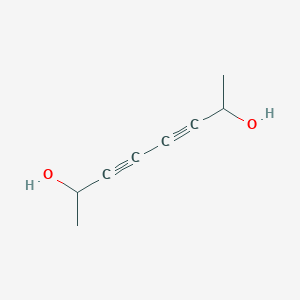 molecular formula C8H10O2 B15081623 3,5-Octadiyne-2,7-diol CAS No. 14400-73-8