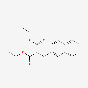 molecular formula C18H20O4 B15081658 Diethyl 2-(2-naphthylmethyl)malonate 