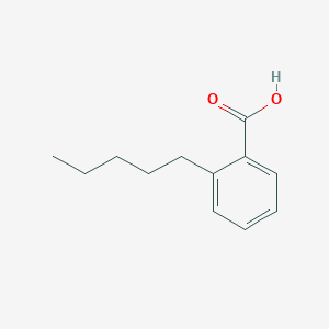 molecular formula C12H16O2 B15081661 2-Pentylbenzoic acid CAS No. 60510-95-4