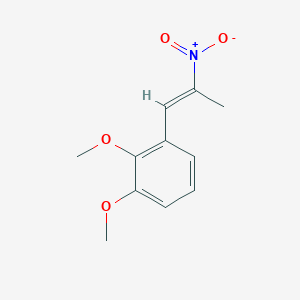 molecular formula C11H13NO4 B15081789 1-(2,3-Dimethoxyphenyl)-2-nitropropene 