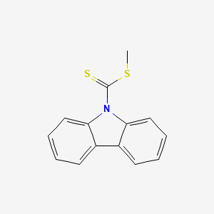 molecular formula C14H11NS2 B15081832 methyl 9H-carbazole-9-carbodithioate 