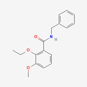 molecular formula C17H19NO3 B15081871 N-benzyl-2-ethoxy-3-methoxybenzamide 