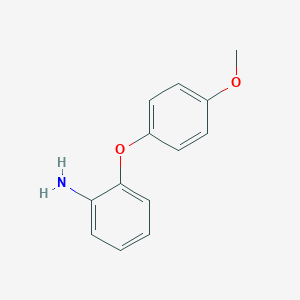 molecular formula C13H13NO2 B150819 2-(4-Methoxyphenoxy)aniline CAS No. 105901-39-1