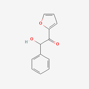 molecular formula C12H10O3 B15081907 2-Furyl alpha-hydroxybenzyl ketone CAS No. 36715-43-2
