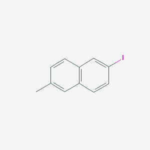 molecular formula C11H9I B15081977 2-Iodo-6-methylnaphthalene 