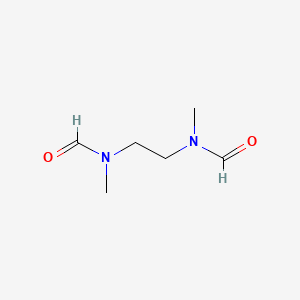 molecular formula C6H12N2O2 B15082009 n,n'-Ethane-1,2-diylbis(n-methylformamide) CAS No. 6632-41-3