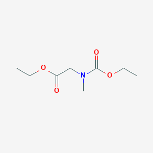 molecular formula C8H15NO4 B15082232 Ethyl n-(ethoxycarbonyl)-n-methylglycinate CAS No. 52605-44-4