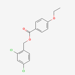 molecular formula C16H14Cl2O3 B15082240 2,4-Dichlorobenzyl 4-ethoxybenzoate CAS No. 618443-34-8