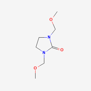 molecular formula C7H14N2O3 B15082288 1,3-Bis(methoxymethyl)imidazolidin-2-one CAS No. 2669-72-9