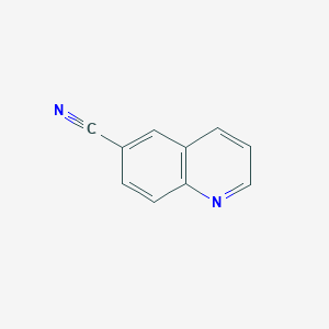 molecular formula C10H6N2 B150825 喹啉-6-腈 CAS No. 23395-72-4