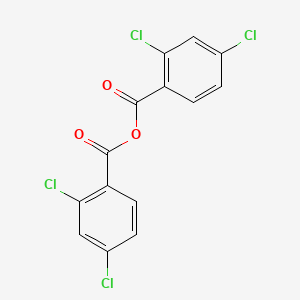 molecular formula C14H6Cl4O3 B15082554 (2,4-Dichlorobenzoyl) 2,4-dichlorobenzoate CAS No. 51417-52-8