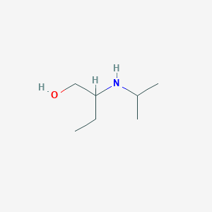 molecular formula C7H17NO B15082600 2-(Propan-2-ylamino)butan-1-ol CAS No. 51977-18-5