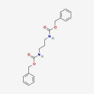 molecular formula C19H22N2O4 B15082618 Dibenzyl propane-1,3-diylbiscarbamate CAS No. 18807-68-6