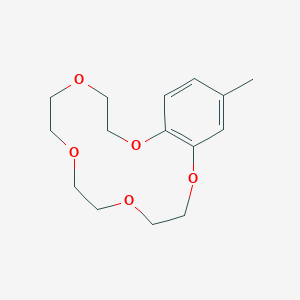molecular formula C15H22O5 B15082736 4'-Methylbenzo-15-crown-5 