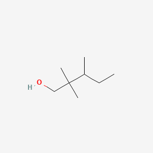 molecular formula C8H18O B15082746 2,2,3-Trimethylpentan-1-ol CAS No. 57409-53-7