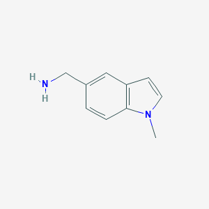molecular formula C10H12N2 B150832 (1-甲基-1H-吲哚-5-基)甲胺 CAS No. 884507-17-9