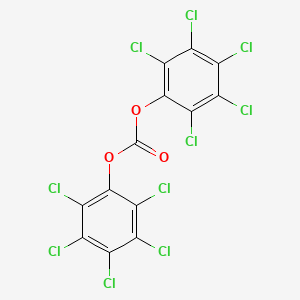 molecular formula C13Cl10O3 B15083480 Decachlorodiphenyl carbonate CAS No. 7497-08-7