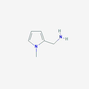 molecular formula C6H10N2 B150837 （1-甲基-1H-吡咯-2-基）甲胺 CAS No. 69807-81-4