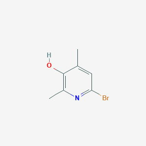 molecular formula C7H8BrNO B1508371 6-Bromo-2,4-dimethylpyridin-3-ol CAS No. 1062541-78-9