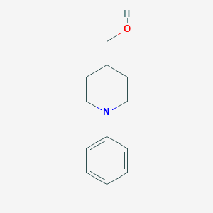molecular formula C12H17NO B150845 (1-Phenylpiperidin-4-yl)methanol CAS No. 697306-45-9