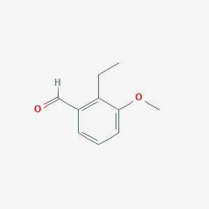 molecular formula C10H12O2 B1508526 2-Ethyl-3-methoxybenzaldehyde CAS No. 722492-70-8
