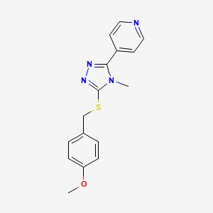 molecular formula C16H16N4OS B15085903 Buttpark 64\41-82 CAS No. 676523-18-5