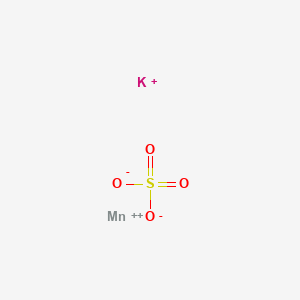 molecular formula KMnO4S+ B1508604 Potassium;manganese(2+);sulfate CAS No. 21005-91-4
