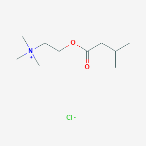 molecular formula C10H22ClNO2 B1508619 Isovalerylcholine chloride CAS No. 20783-28-2