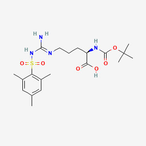 molecular formula C20H32N4O6S B1508622 Boc-D-Arg(Mts)-OH 