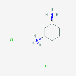 molecular formula C6H16Cl2N2 B150864 (1R,3S)-环己烷-1,3-二胺二盐酸盐 CAS No. 498532-32-4