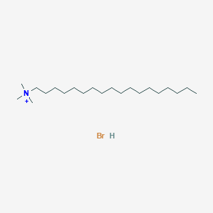 molecular formula C21H47BrN+ B15086420 trimethyl(octadecyl)azanium;hydrobromide 