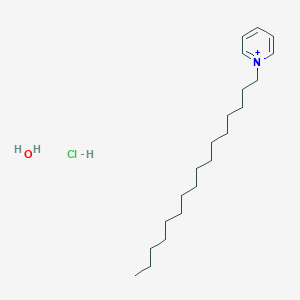 molecular formula C21H41ClNO+ B15086604 Cetylpyridinium hydrate hydrochloride 