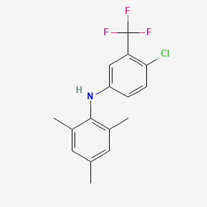 molecular formula C16H15ClF3N B15087222 MAY0132 