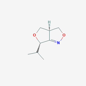 3H,6H-Furo[3,4-c]isoxazole,3a,4-dihydro-6-(1-methylethyl)-,cis-(9CI)