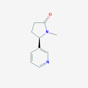 molecular formula C10H12N2O B015088 R-(+)-可替宁 CAS No. 32162-64-4