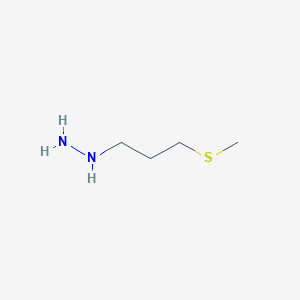 molecular formula C4H12N2S B1508804 (3-(Methylthio)propyl)hydrazine 
