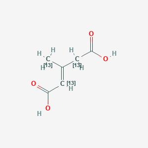 3-Methylglutaconic acid-13C3