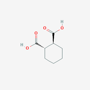 molecular formula C8H12O4 B150888 (1S,2S)-cyclohexane-1,2-dicarboxylic acid CAS No. 21963-41-7