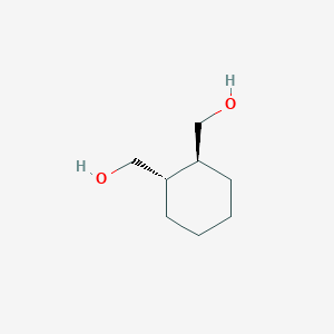molecular formula C8H16O2 B150890 (1S,2S)-Cyclohexane-1,2-diyldimethanol CAS No. 3205-34-3