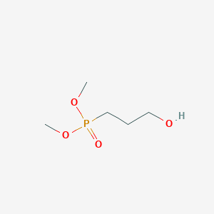 molecular formula C5H13O4P B15089725 Dimethyl (3-hydroxypropyl)phosphonate CAS No. 54731-74-7