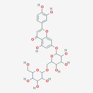 molecular formula C27H30O16 B15091831 luteolin-7-O-gentiobiside 
