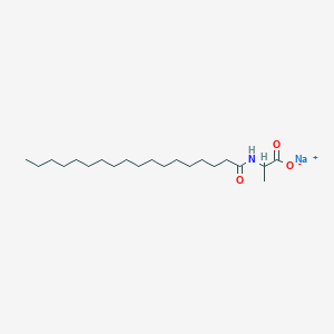 molecular formula C21H40NNaO3 B15092566 N-Octadecanoyl-L-alanine sodium salt 