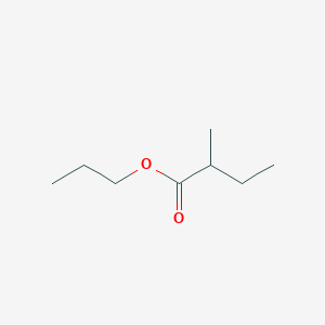 molecular formula C8H16O2 B150927 Propyl 2-methylbutyrate CAS No. 37064-20-3