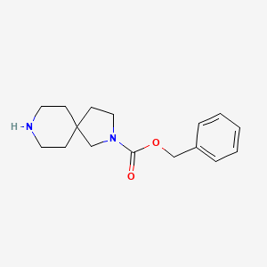 molecular formula C16H22N2O2 B1509288 Benzyl 2,8-diazaspiro[4.5]decane-2-carboxylate CAS No. 1086394-68-4