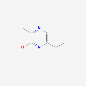 molecular formula C8H12N2O B150931 5-Ethyl-3-methoxy-2-methylpyrazine CAS No. 134079-38-2