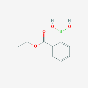 molecular formula C9H11BO4 B150935 2-Ethoxycarbonylphenylboronic acid CAS No. 380430-53-5