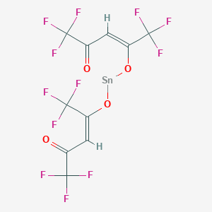 molecular formula C10H2F12O4Sn B15093758 Tin (II) hexafluoroacetylacetonate 