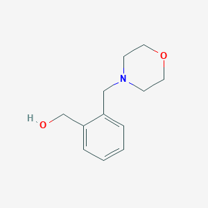 molecular formula C12H17NO2 B150939 (2-(吗啉甲基)苯基)甲醇 CAS No. 91271-63-5