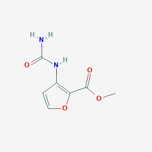 Methyl 3-ureidofuran-2-carboxylate