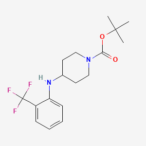 tert-Butyl 4-((2-(trifluoromethyl)phenyl)amino)piperidine-1-carboxylate